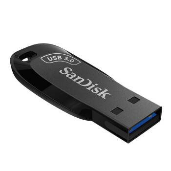閃迪U盤32G高速USB3.0優盤CZ410商務辦公加密電腦車載U盤 黑色 官方標配
