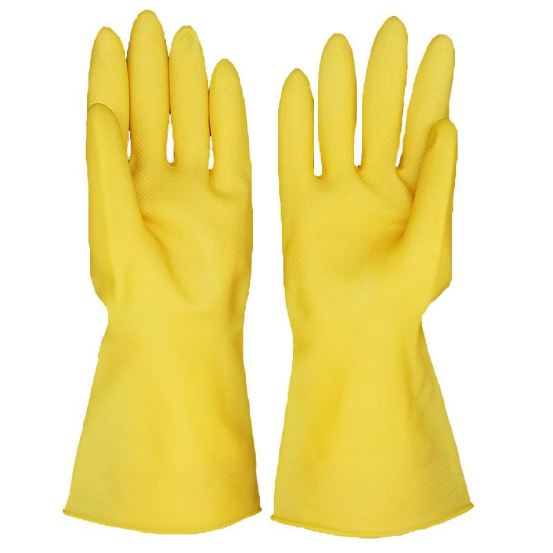 乳胶手套 清洁防滑防水乳胶手套