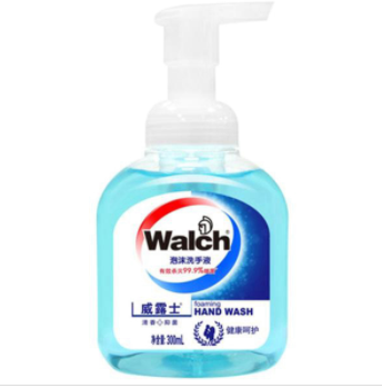 威露士（WALCH ) 泡沫洗手液（健康呵护） 300ml 10瓶/组 RX- 300ml-威露士