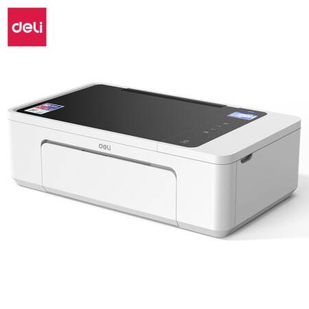 得力彩色噴墨打印機復印機掃描機多功能一體機辦公商用微信小程序無線 L300NW 大容量內膽加墨三合一無線打印